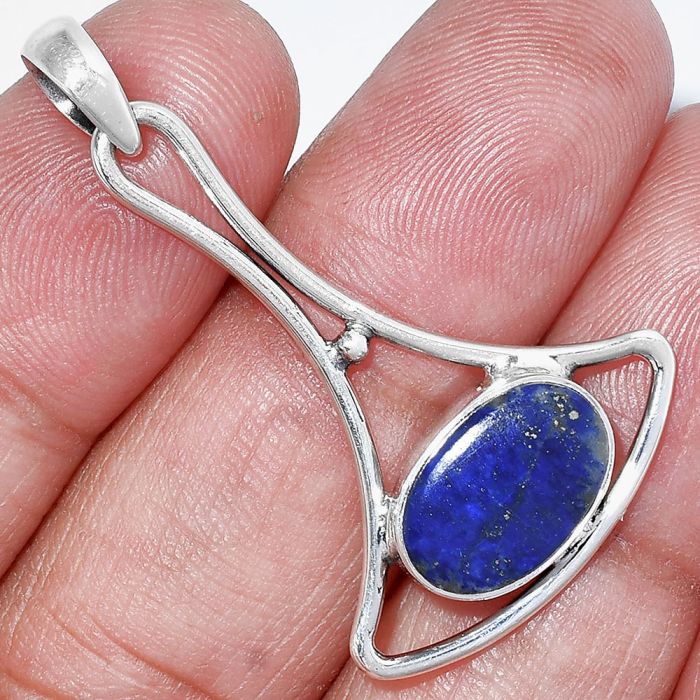 Lapis Lazuli Pendant SDP152418 P-1574, 9x13 mm