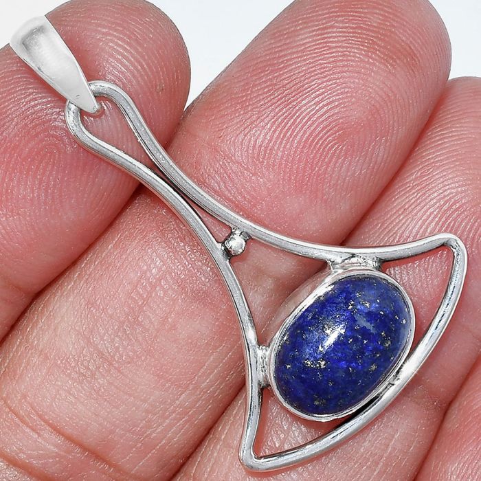 Lapis Lazuli Pendant SDP152424 P-1574, 9x13 mm