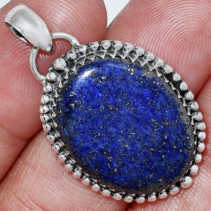 Lapis Lazuli Pendant SDP152457 P-1312, 18x23 mm