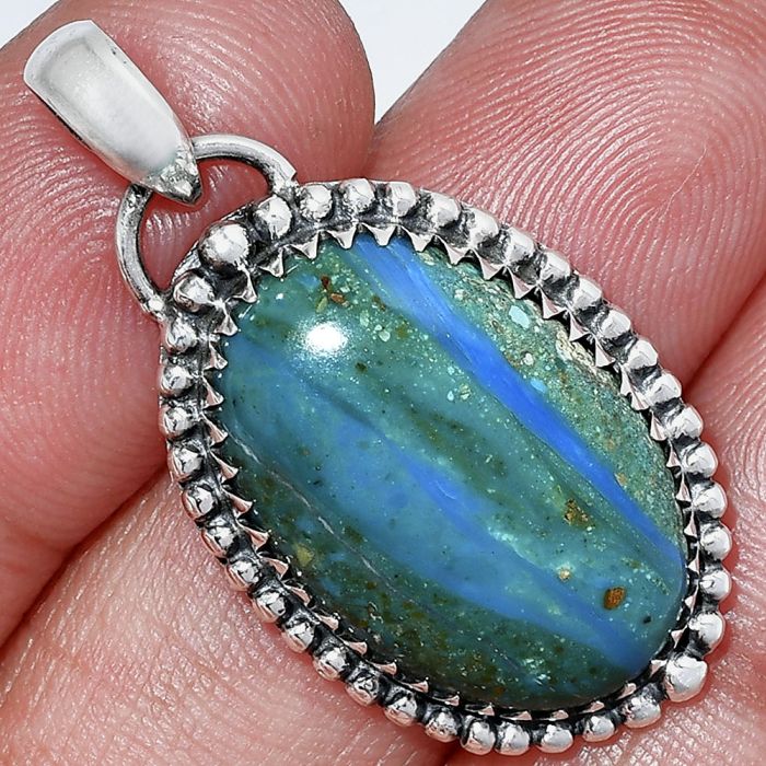 Peruvian Opalina Pendant SDP152480 P-1312, 15x22 mm