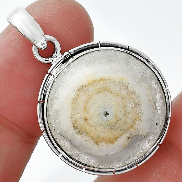 Solar Quartz Eye Pendant SDP152965 P-1065, 20x20 mm