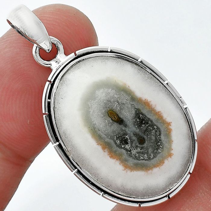 Solar Quartz Eye Pendant SDP152967 P-1065, 18x24 mm