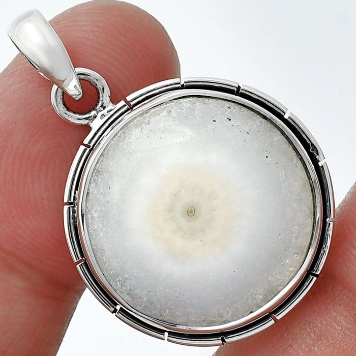 Solar Quartz Eye Pendant SDP152969 P-1065, 19x19 mm