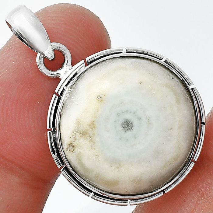 Solar Quartz Eye Pendant SDP152971 P-1065, 19x19 mm