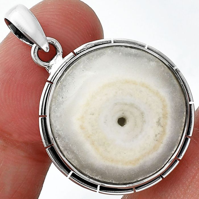 Solar Quartz Eye Pendant SDP152978 P-1065, 21x21 mm