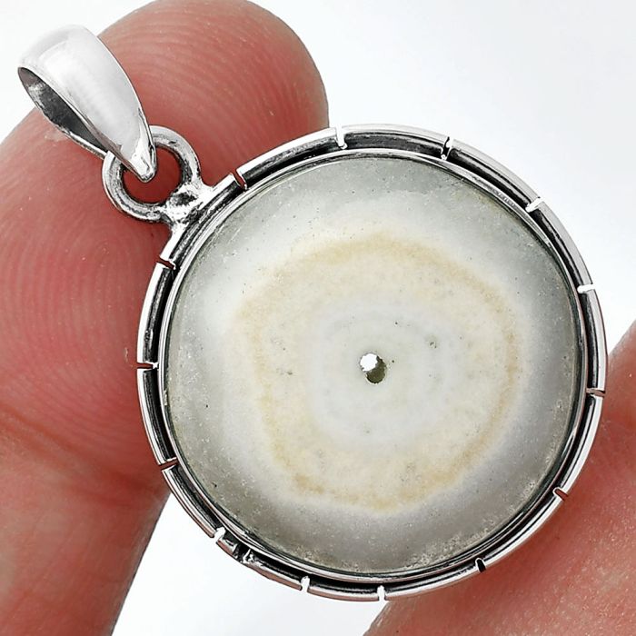 Solar Quartz Eye Pendant SDP152979 P-1065, 21x21 mm