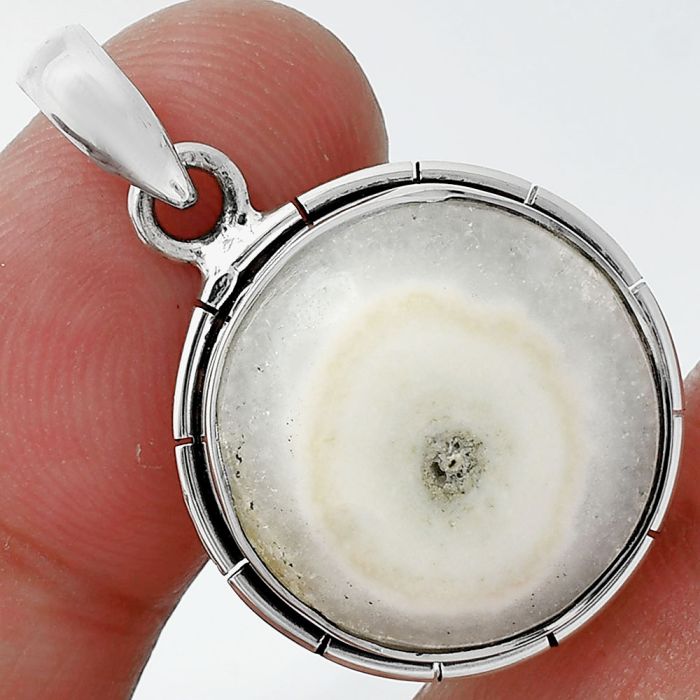 Solar Quartz Eye Pendant SDP152983 P-1065, 18x18 mm