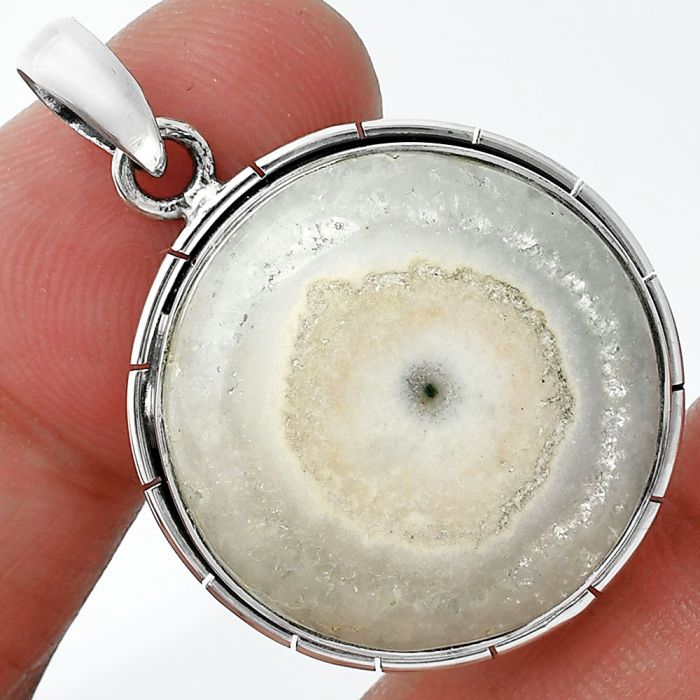 Solar Quartz Eye Pendant SDP152990 P-1065, 23x23 mm