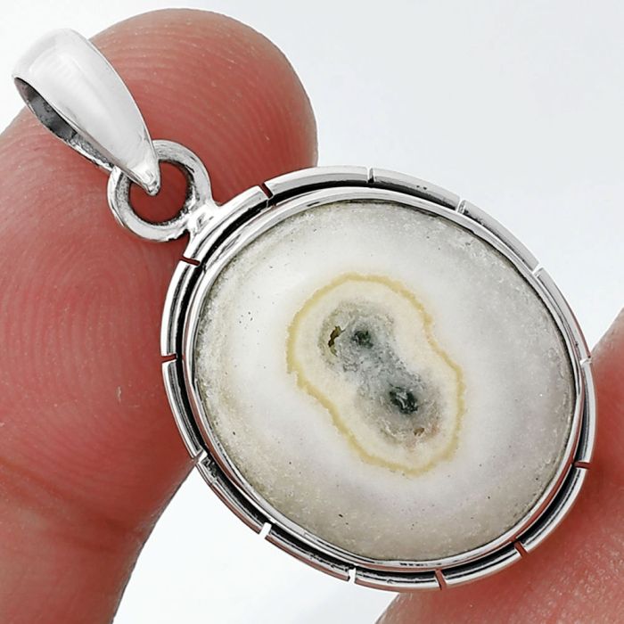 Solar Quartz Eye Pendant SDP152994 P-1065, 16x19 mm