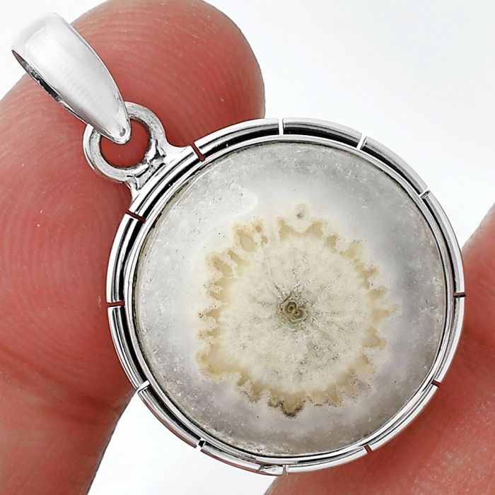 Solar Quartz Eye Pendant SDP152995 P-1065, 18x18 mm