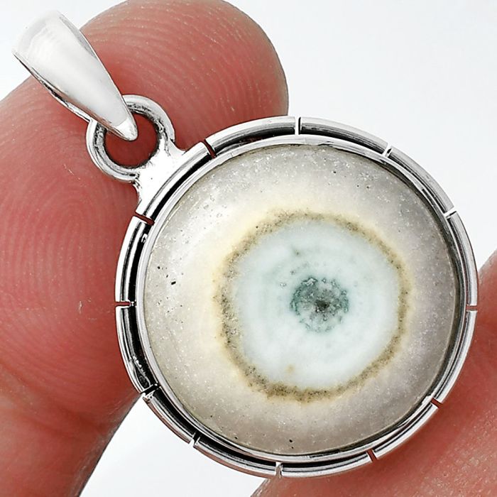 Solar Quartz Eye Pendant SDP152997 P-1065, 17x17 mm