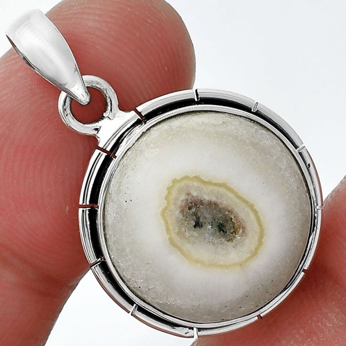 Solar Quartz Eye Pendant SDP152998 P-1065, 17x17 mm