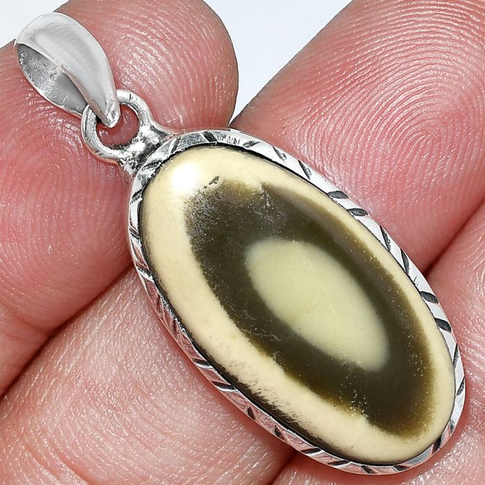 Imperial Jasper Pendant SDP153019 P-1079, 13x26 mm