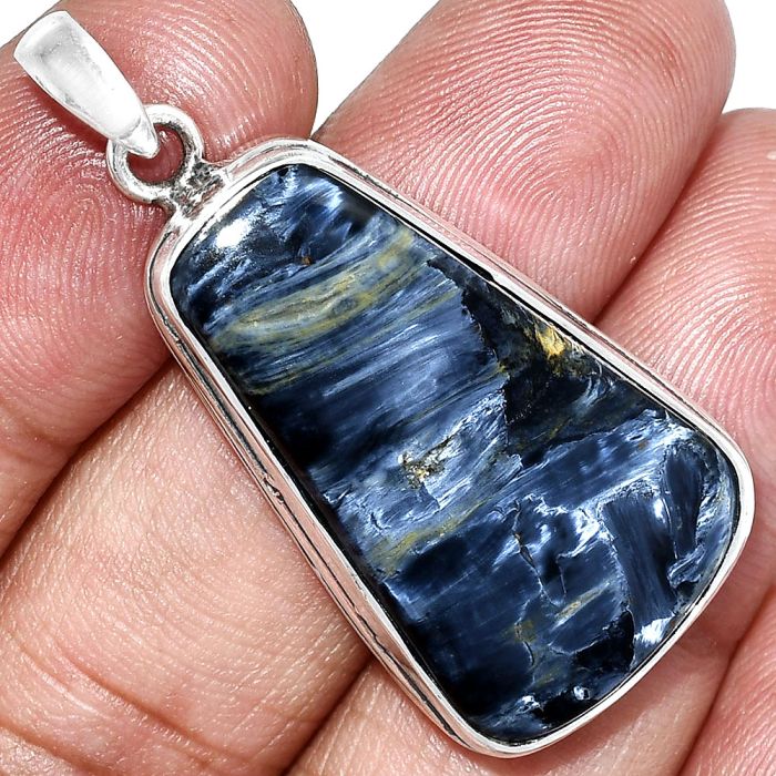 Pietersite Pendant SDP153184 P-1124, 18x31 mm