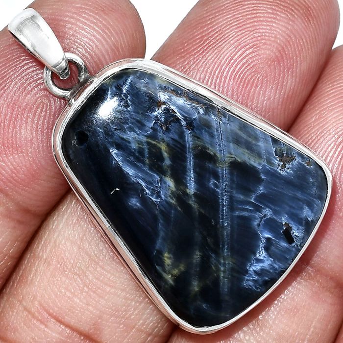 Pietersite Pendant SDP153190 P-1124, 21x28 mm