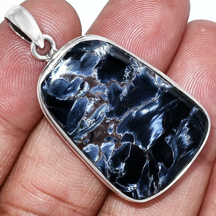 Pietersite Pendant SDP153191 P-1124, 21x30 mm