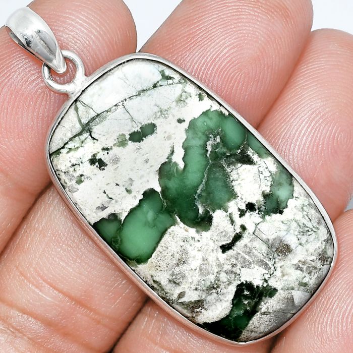 Utah Variscite Pendant SDP153217 P-1001, 21x36 mm