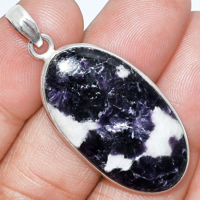 Morado Jasper Pendant SDP153237 P-1001, 18x34 mm