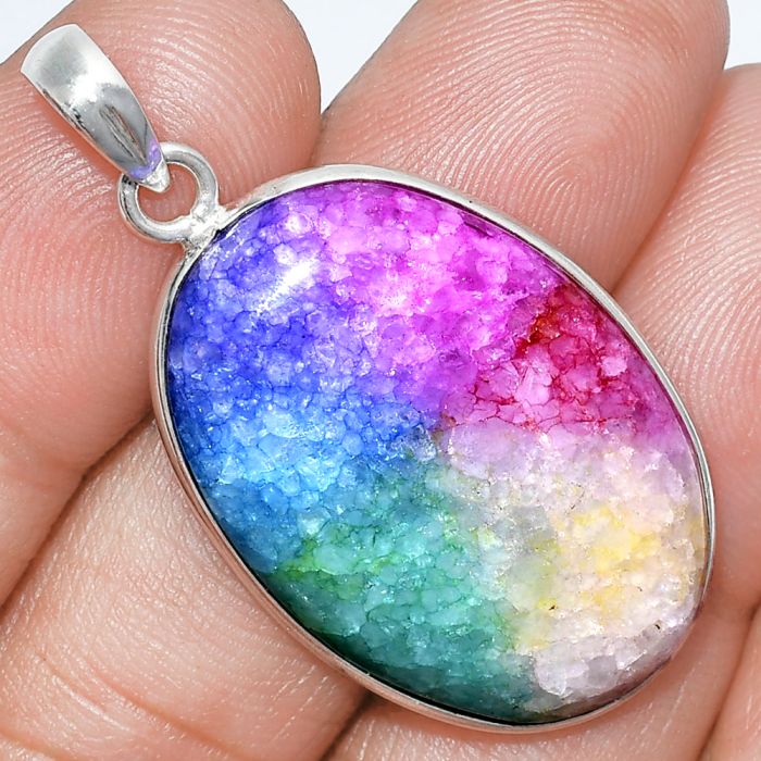 Multi Solar Quartz Pendant SDP153250 P-1001, 21x31 mm