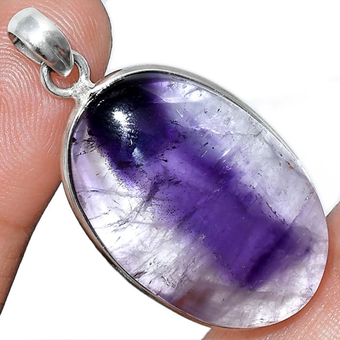 Blue John Pendant SDP153264 P-1001, 20x30 mm