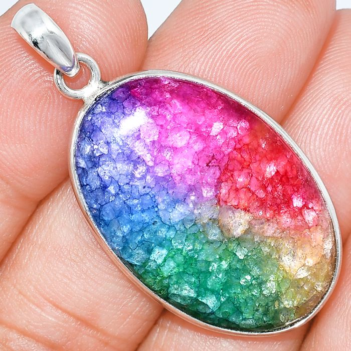 Multi Solar Quartz Pendant SDP153331 P-1001, 21x32 mm