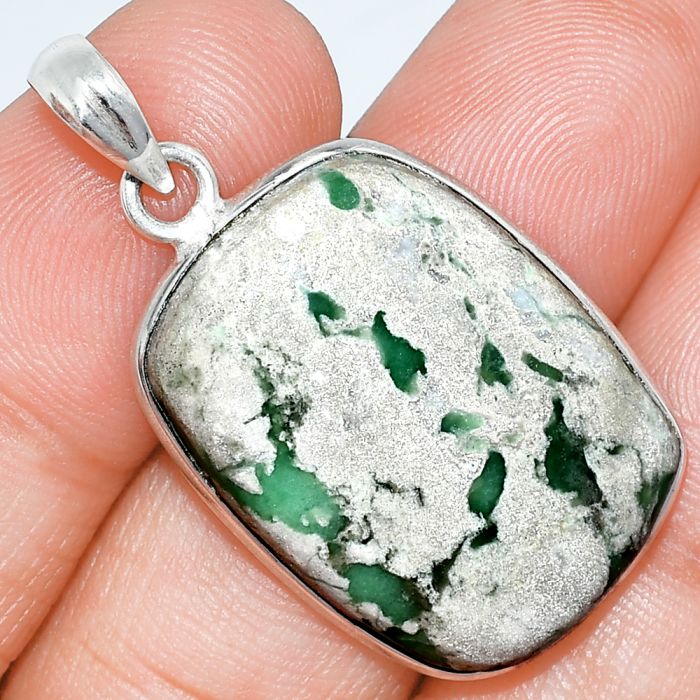 Utah Variscite Pendant SDP153367 P-1001, 20x27 mm