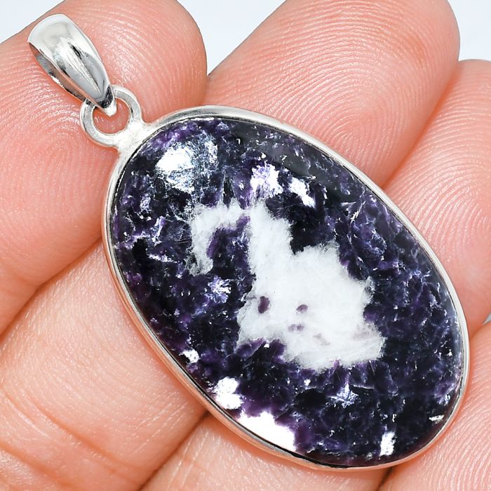 Morado Jasper Pendant SDP153403 P-1001, 20x34 mm