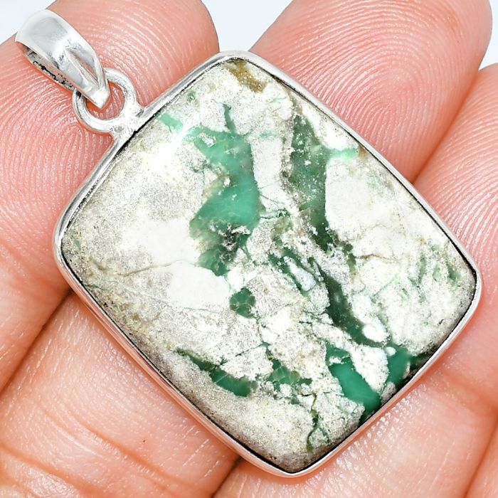 Utah Variscite Pendant SDP153569 P-1001, 23x28 mm