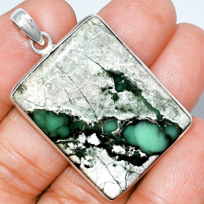 Utah Variscite Pendant SDP153593 P-1001, 24x32 mm