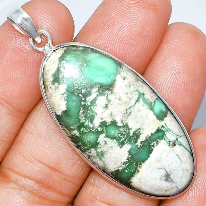 Utah Variscite Pendant SDP153603 P-1001, 20x41 mm