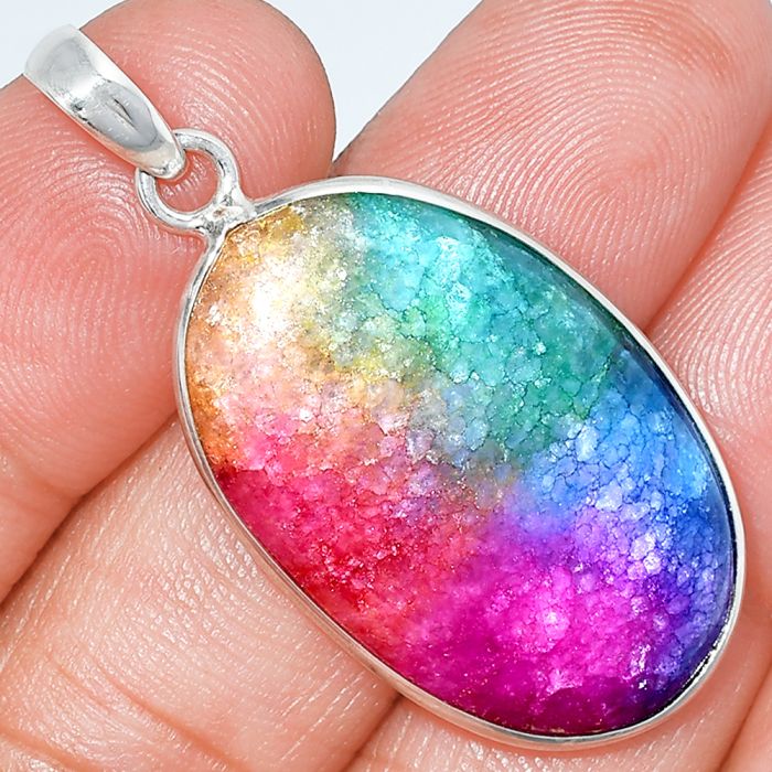 Multi Solar Quartz Pendant SDP153690 P-1001, 19x31 mm