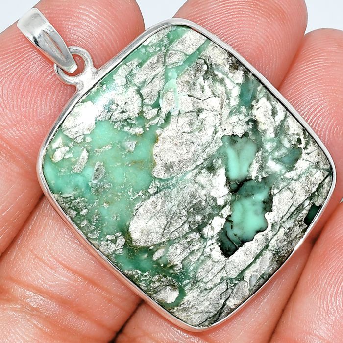 Utah Variscite Pendant SDP153696 P-1001, 19x32 mm