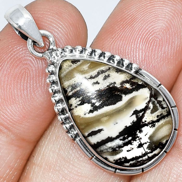 Outback Jasper Pendant SDP153785 P-1058, 15x22 mm