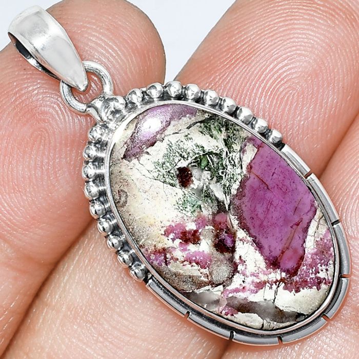 Pink Cobalt Pendant SDP153787 P-1058, 15x24 mm