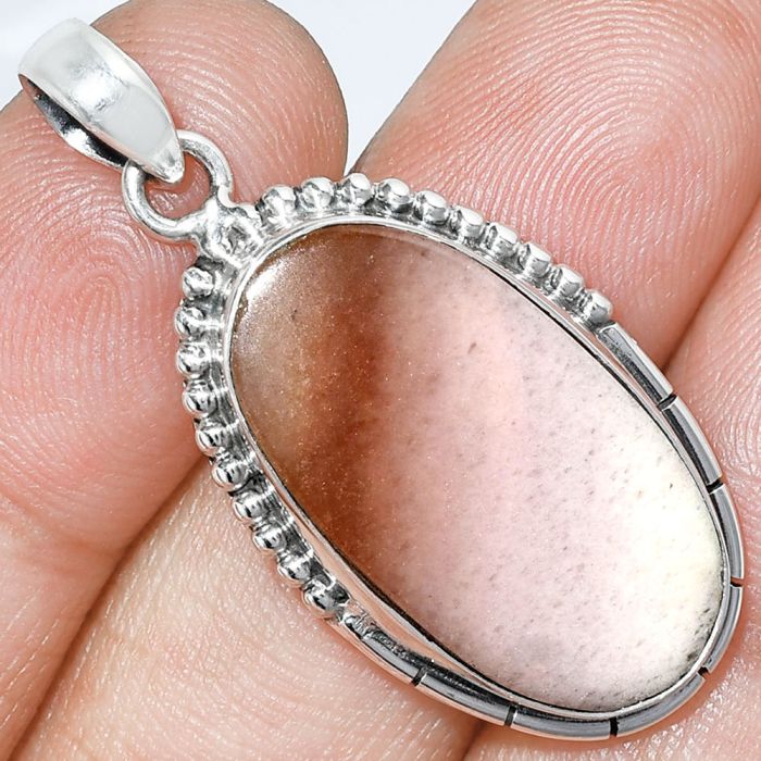 Pink Aventurine Pendant SDP153802 P-1058, 15x26 mm