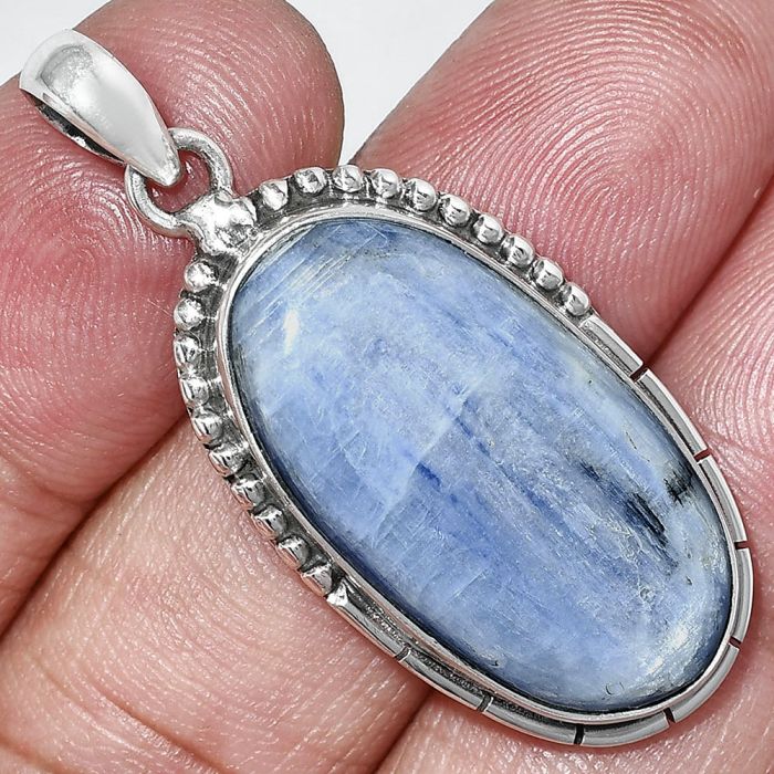 Blue Kyanite Pendant SDP153862 P-1058, 14x27 mm