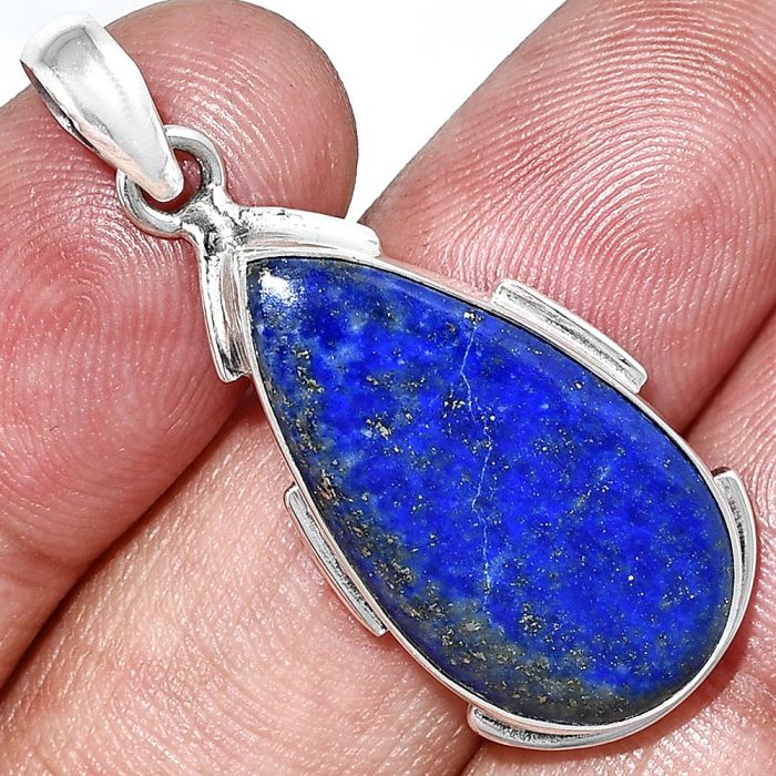 Lapis Lazuli Pendant SDP153899 P-1072, 14x26 mm