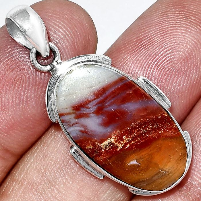 Imperial Dedise Jasper Pendant SDP153923 P-1072, 14x24 mm