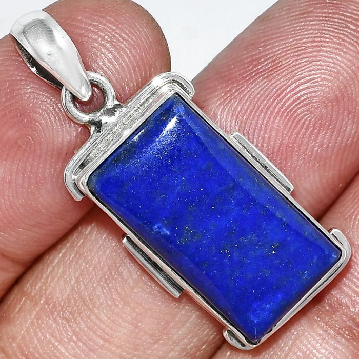 Lapis Lazuli Pendant SDP153936 P-1072, 11x21 mm