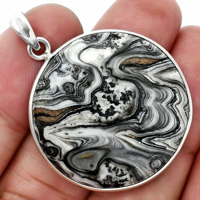 Crazy Lace Agate Pendant SDP157194 P-1001, 30x30 mm