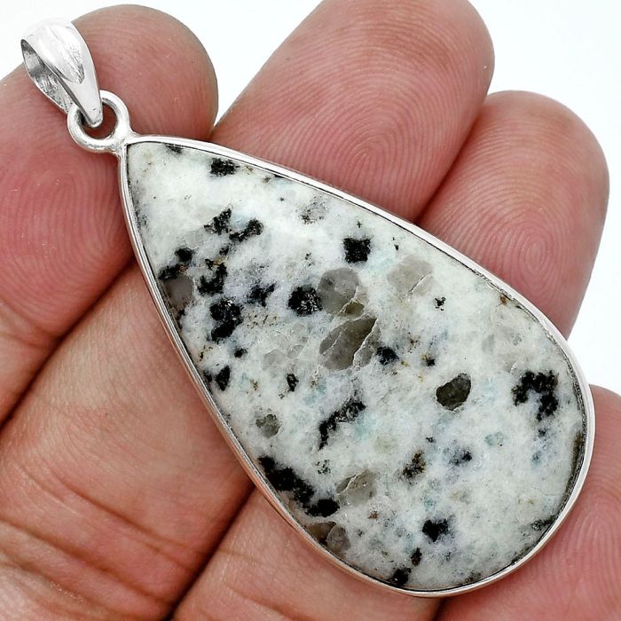 Sesame Jasper Pendant SDP157221 P-1001, 22x41 mm