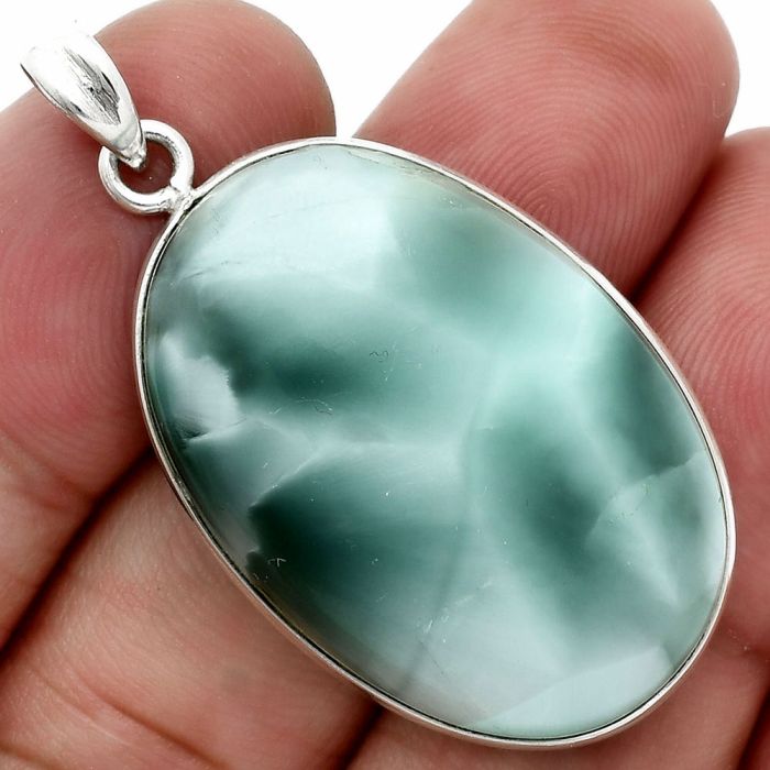 Hemimorphite Pendant SDP157267 P-1001, 22x32 mm