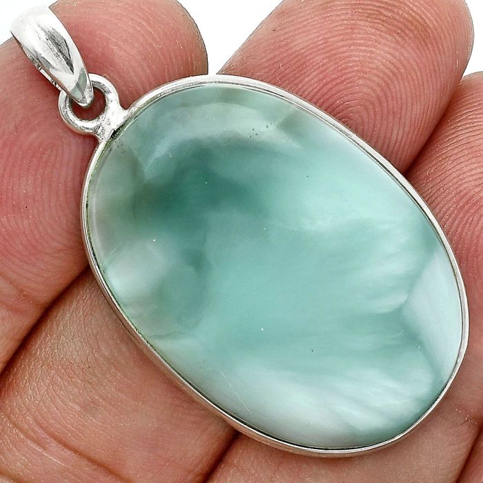 Hemimorphite Pendant SDP157331 P-1001, 22x31 mm