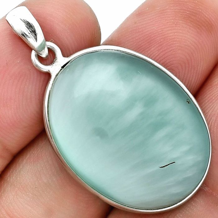 Hemimorphite Pendant SDP157333 P-1001, 20x26 mm