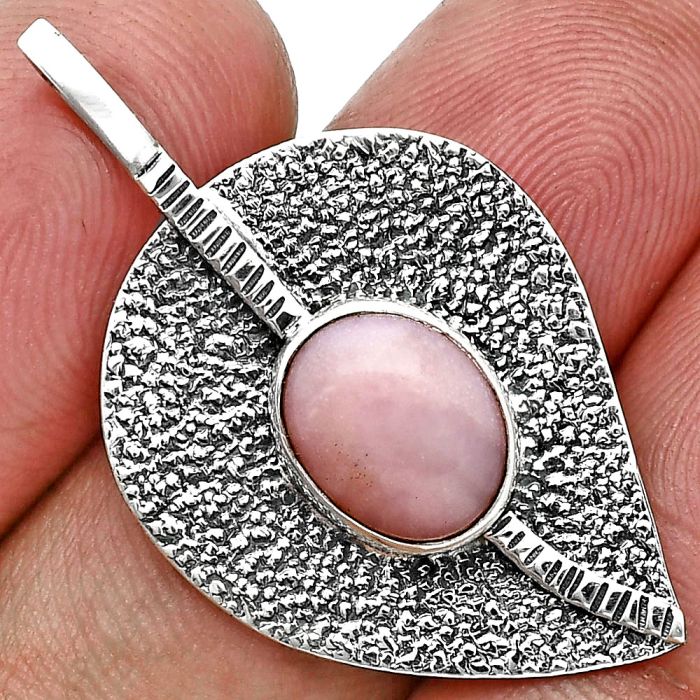 Pink Opal Pendant SDP157390 P-1218, 8x10 mm