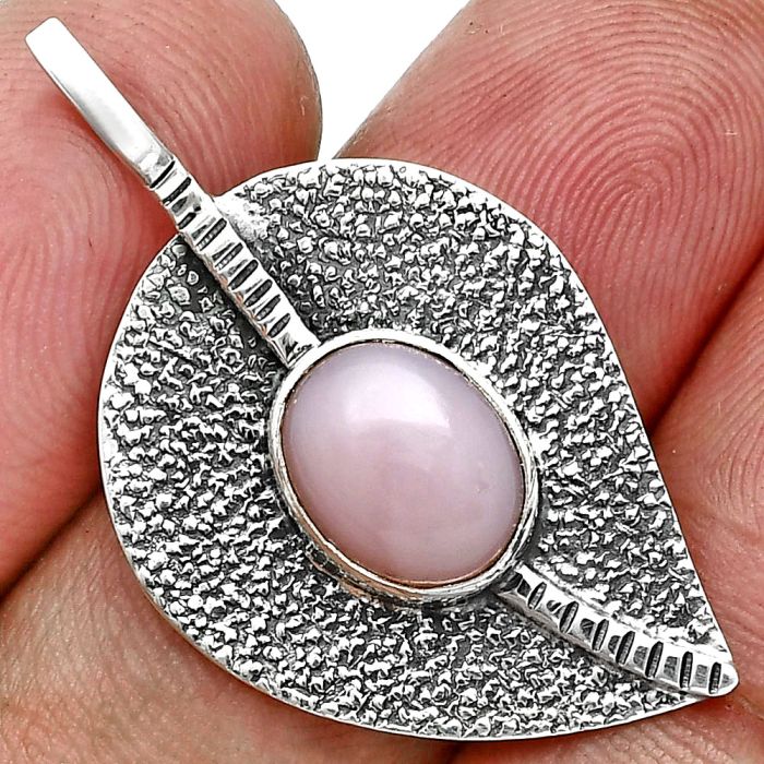 Pink Opal Pendant SDP157397 P-1218, 8x10 mm