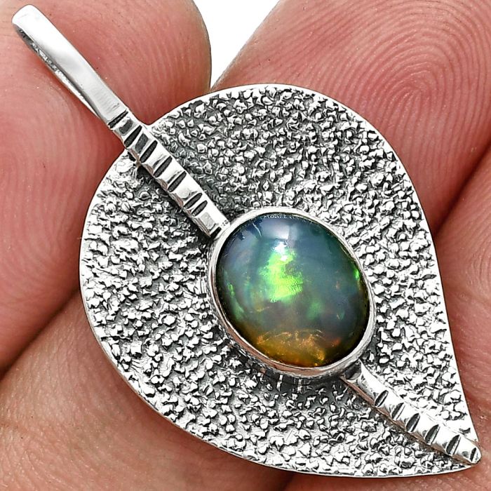 Ethiopian Opal Pendant SDP157427 P-1218, 8x10 mm