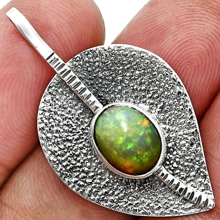 Ethiopian Opal Pendant SDP157428 P-1218, 8x10 mm