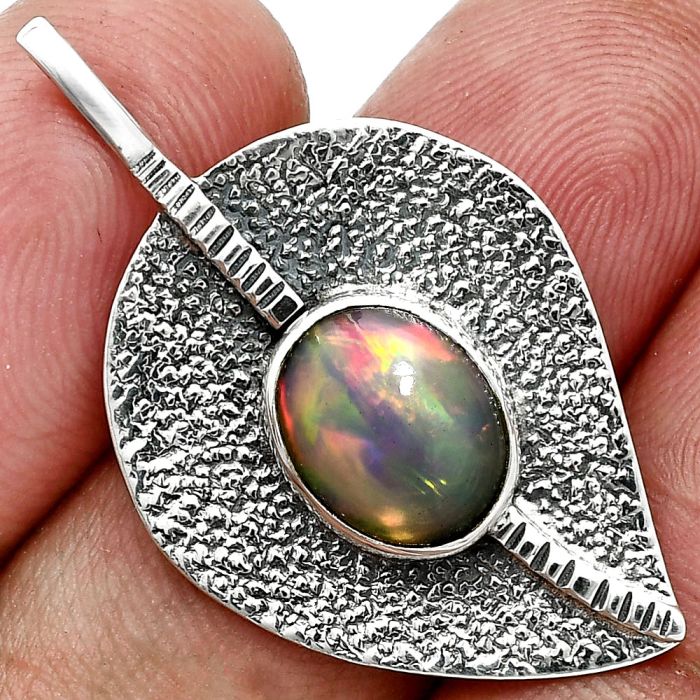 Ethiopian Opal Pendant SDP157429 P-1218, 8x10 mm