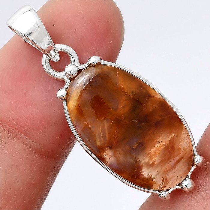 Natural Pietersite Pendant SDP77420 P-1349, 13x22 mm